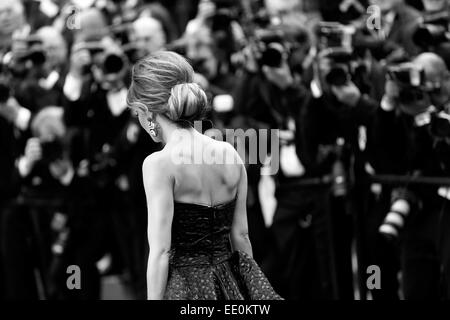 CANNES, Frankreich - 19. Mai: Cheryl Cole besucht die "Foxcatcher"-Premiere bei den 67. Filmfestspielen von Cannes am 19. Mai 2014 Stockfoto