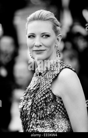 CANNES, Frankreich - 16. Mai: Cate Blanchett besucht die "Dragon 2" Premiere während der 67. Filmfestspiele von Cannes am 16. Mai 2014 in Stockfoto