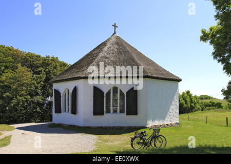 Dorf Vitt, Vitter Kapelle, Kap Arkona, Insel Rügen, Mecklenburg-Vorpommern, Deutschland Stockfoto