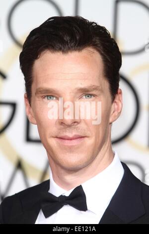 Benedict Cumberbatch im Ankunftsbereich für 72nd Annual Golden Globe Awards 2015 - Teil 3, The Beverly Hilton Hotel, Beverly Hills, CA 11. Januar 2015. Foto von: Charlie Williams/Everett Collection Stockfoto