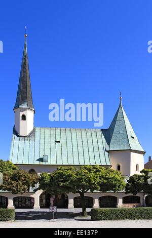 Deutschland, Bayern, Oberbayern, Altötting, Wallfahrtsort, Gnadenkapelle, Schwarze Muttergottes Stockfoto