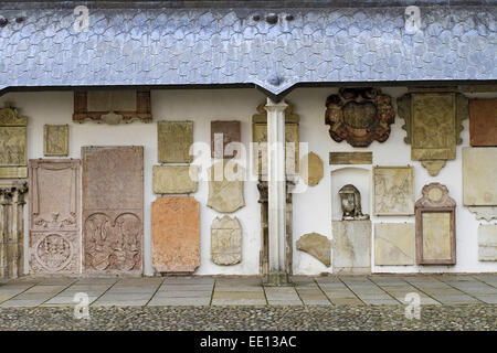 Kreuzgang am Dom in Passau, Niederbayern, Deutschland Stockfoto