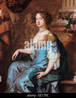 Queen Mary II - Peter Lely um 1680 Stockfoto