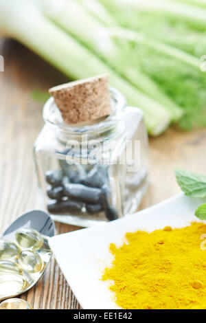NATÜRLICHE MEDIZIN Stockfoto