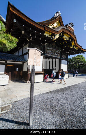 Ninomaru Palast an die Nijo Burg, Kyoto, Kansai, Japan Stockfoto