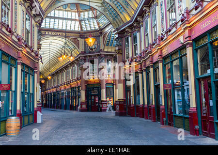 Leadenhall Market, London, England, Vereinigtes Königreich, Europa Stockfoto