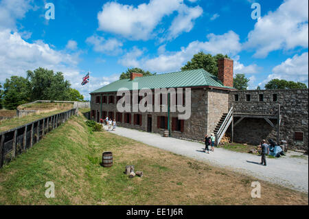 Alte Fort Erie auf den Niagara River, Ontario, Kanada, Nordamerika Stockfoto