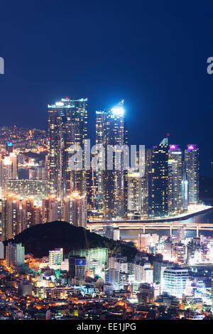 City Skyline, Busan, Südkorea, Asien Stockfoto