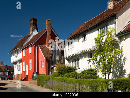 UK England, Suffolk, Lavenham, Dame Street Stockfoto