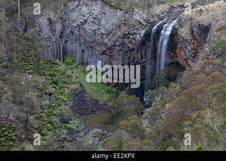 EBOR fällt auf dem Wasserfall Weg in New South Wales, Australien Stockfoto
