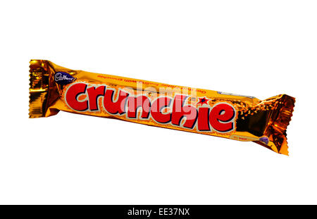 Nahaufnahme einer Crunchie Bar Stockfoto