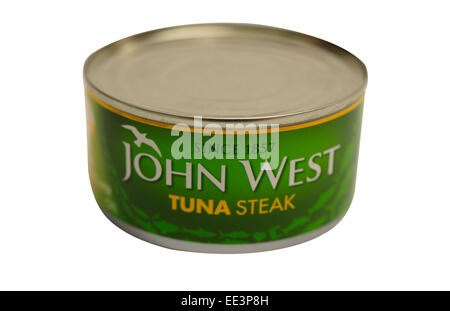 John West Thunfisch-Steak Stockfoto