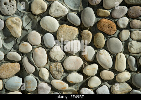 Nahaufnahme von Steinen in Portugal Stockfoto