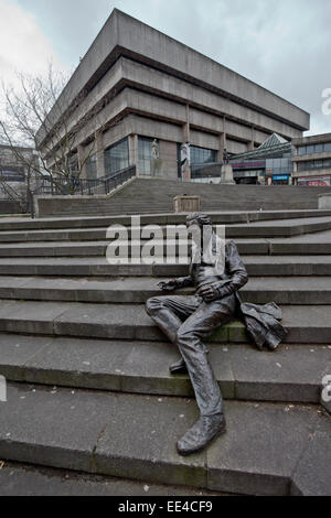 Gebäude in Paradise Circus, Birmingham UK, die im Januar 2015 weichen Sanierung abgerissen werden. Stockfoto