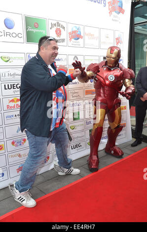 Feierliche Eröffnung des Planet Hollywood im City Palais.  Mitwirkende: Jörg Krusche wo: Duisburg, Deutschland bei: 11. Juli 2014 Stockfoto