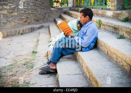 Tekele Haymanot Kirche, Mekele City, Äthiopien, Afrika Stockfoto