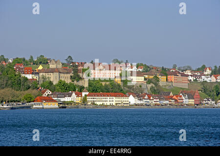 Deutschland, Bodensee, Europa, Oberschwaebische Barockstrasse, Stadt, Sehenswuerdigkeit, Tourismus, Altstadt, Ausflugsziel, hieß Stockfoto