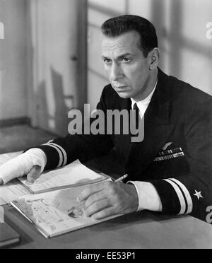 José Ferrer, am Set des Films "The Caine Mutiny", 1954 Stockfoto