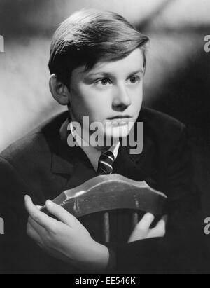 Roddy McDowall, Portrait Werbung für den Film "Lassie Come Home", 1943 Stockfoto