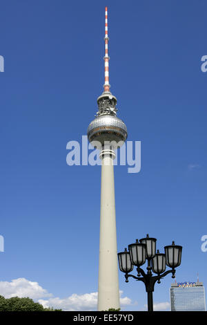 Deutschland, Berlin, Europa, Hauptstadt, Stadt, Sehenswuerdigkeit, Alex, Alexanderplatz, Architektur, Aussicht, Berliner, Fernse Stockfoto