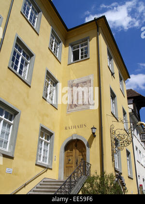 Deutschland, Bodensee, Europa, Oberschwaebische Barockstrasse, Stadt, Sehenswuerdigkeit, Tourismus, Meersburg, Baden Wuerttember Stockfoto