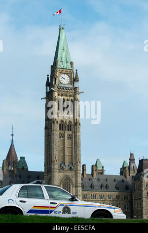 Peace Tower, Parliament Hill, Ottawa, Ontario, Kanada Stockfoto