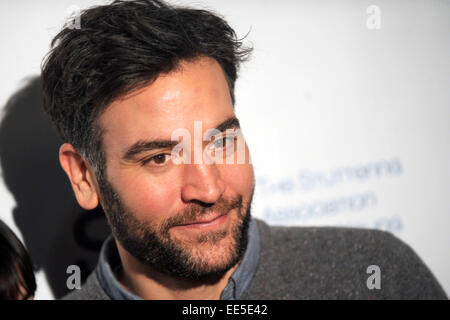 Josh Radnor besucht die dritte jährliche Paul Rudd All-Star-Bowling Vorteil in Lucky Strike Lanes & Lounge am 12. Januar 2015 in New York City/Picture alliance Stockfoto