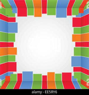 Gerade Linien abstrakt Vektor Hintergrund Stock Vektor