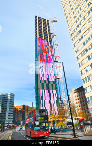 Saffron Tower, Safran Square, Wellesley Road, Croydon, größere London, England, Vereinigtes Königreich Stockfoto