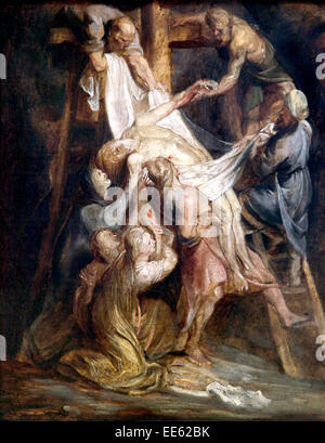 Peter Paul Rubens (1577-1640) Abstieg vom Kreuz.1577-1640 Lille. Stockfoto