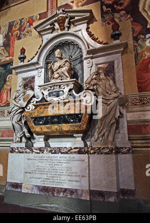 Grab von Galileo Galilei Stockfoto