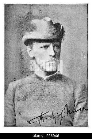 Fridtjof Nansen 10. Oktober 1861 am 13. Mai 1930 norwegischen Forscher Wissenschaftler Diplomat humanitäre Friedensnobelpreisträger Stockfoto