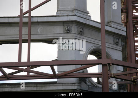 Darauf aufbauend neue Coventry Street London Leicester Square Stockfoto