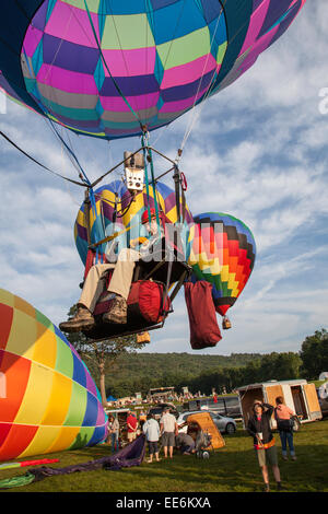 Ballon-nur ausziehen Stockfoto