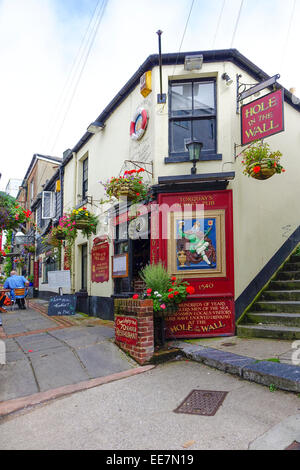 Älteste Pub in Torquay Stockfoto