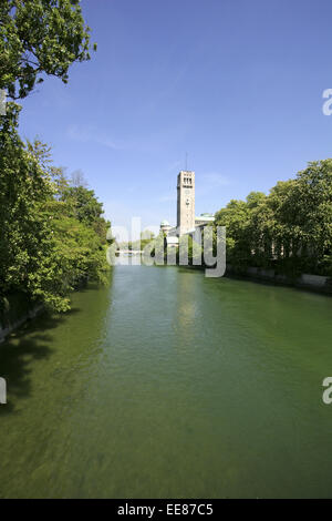 Deutschland, Sueddeutschland, Bayern, Oberbayern, München, Baureferat, Stadtansicht, Sehenswuerdigkeit, Sehenswuerdigkeit Stockfoto