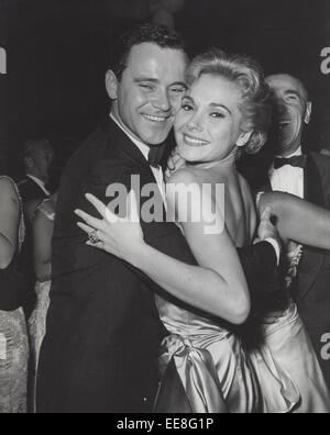 JACK LEMMON Frau Felicia Farr in The Helpers.Supplied von Fotos, inc. © vom Globe Fotos, Inc/Globe Fotos/ZUMA Draht/Alamy Live News Stockfoto