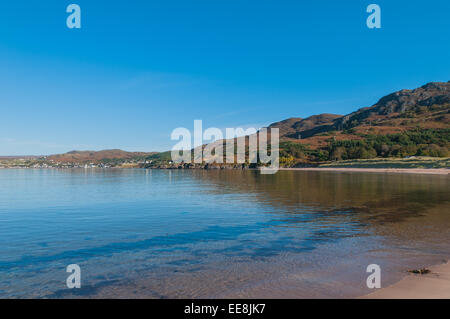 Gairloch Strand Gairloch Ross & Cromarty Highland-Schottland Stockfoto