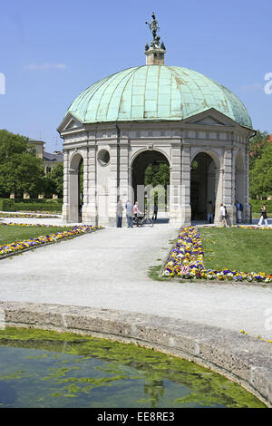 Deutschland, Sueddeutschland, Bayern, Oberbayern, München, Baureferat, Stadtansicht, Sehenswuerdigkeit, Sehenswuerdigkeit Stockfoto