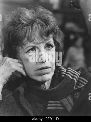 Lotte Lenya, am Set des Films "The Appointment", 1969 Stockfoto