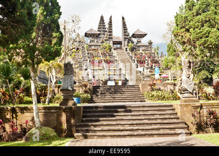 Besakih-Tempel auf Bali Stockfoto