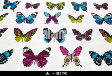 Ein Schmetterling Bettwäsche design Stockfoto