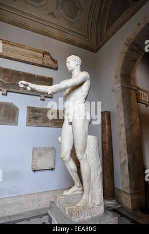 Griechenland-Skulpturen in den Vatikanischen Museen, Italien Stockfoto