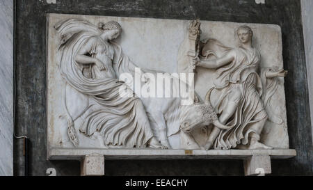 Hellenistischen Skulpturen im Vatikanischen Museum in Italien Stockfoto