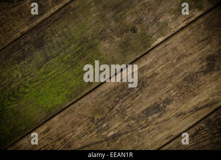 die braunen alten Holzstruktur mit Knoten Stockfoto
