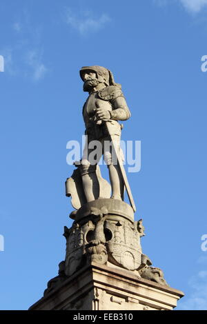 Statue des Ritters Roland in Bratislava, Slowakei Stockfoto