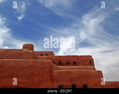 Das gemalte Desert Inn in versteinerten Wald-Nationalpark, Arizona. Stockfoto