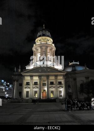 Neue Kirche Gendarmenmarkt Berlin Deutschland Europa EU Stockfoto