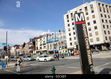 Connecticut Avenue NW, Dupont Circle, Washington, DC Stockfoto