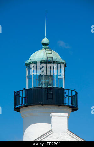 Alten Point Loma Lighthouse, Cabrillo National Monument, San Diego, Kalifornien Stockfoto